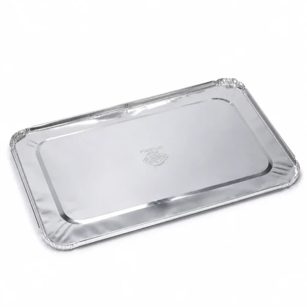 Side and edge profile of Full Size Aluminum Foil Steam Table Pan Lid Model 03