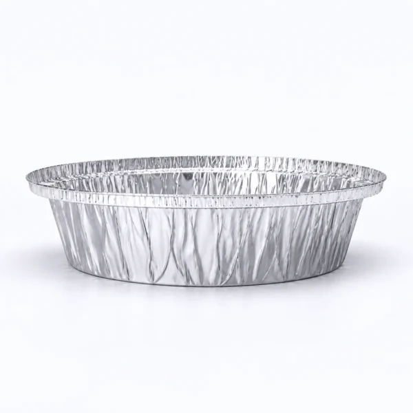 08-7-inch-round-aluminum-foil-pan-side-profile.png Side profile of 7 inch round aluminum foil pan showing wrinklewall structure