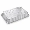 Full Size Aluminum Foil Steam Table Pan – Wrinklewall Detail Close-up of wrinklewall sides and rolled rim on aluminum foil steam table pan