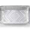 Full Size Deep Aluminum Foil Steam Table Pan – Top View Top view of MUNWEY full size deep aluminum foil steam table pan