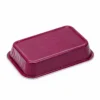Half size aluminum foil container model 059 showing rectangular structure and deep sidewall design
