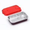 Half size aluminum foil food container model 059 with matching aluminum foil lid solution