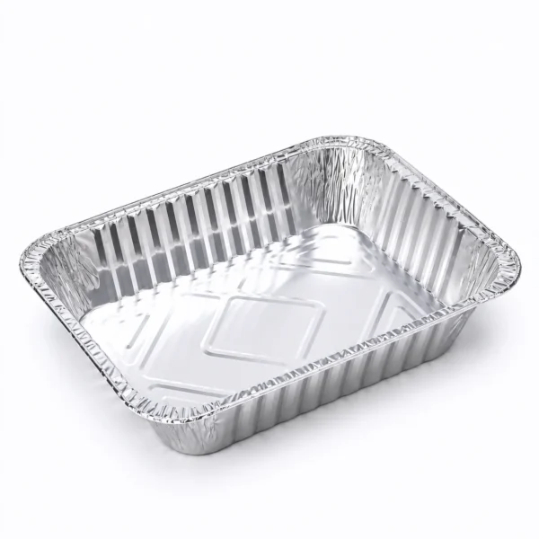 half-size-deep-aluminum-foil-steam-table-pan-main.jpg Half size deep aluminum foil steam table pan - three-quarter open view