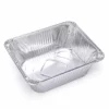 half-size-extra-deep-aluminum-foil-steam-table-pan-main.webp Half size extra deep aluminum foil steam table pan in an open top perspective view.