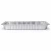 medium-depth-steam-table-pan-side-profile.webp Side profile of MUNWEY aluminum foil steam table pan showing the 55 mm medium depth and wrinklewall side structure.